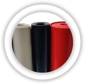 Feuille de plastique