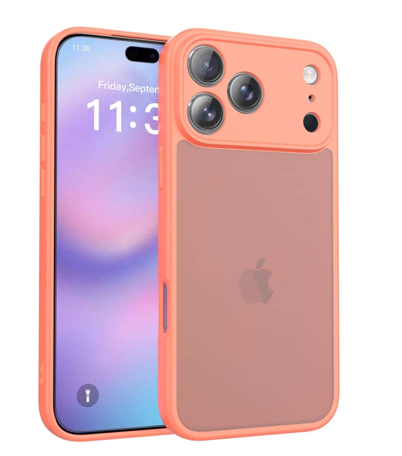 Silver Shield Skin Feel Case With Lens Protector