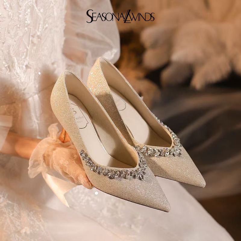 Women Bridal High Heel Shoes