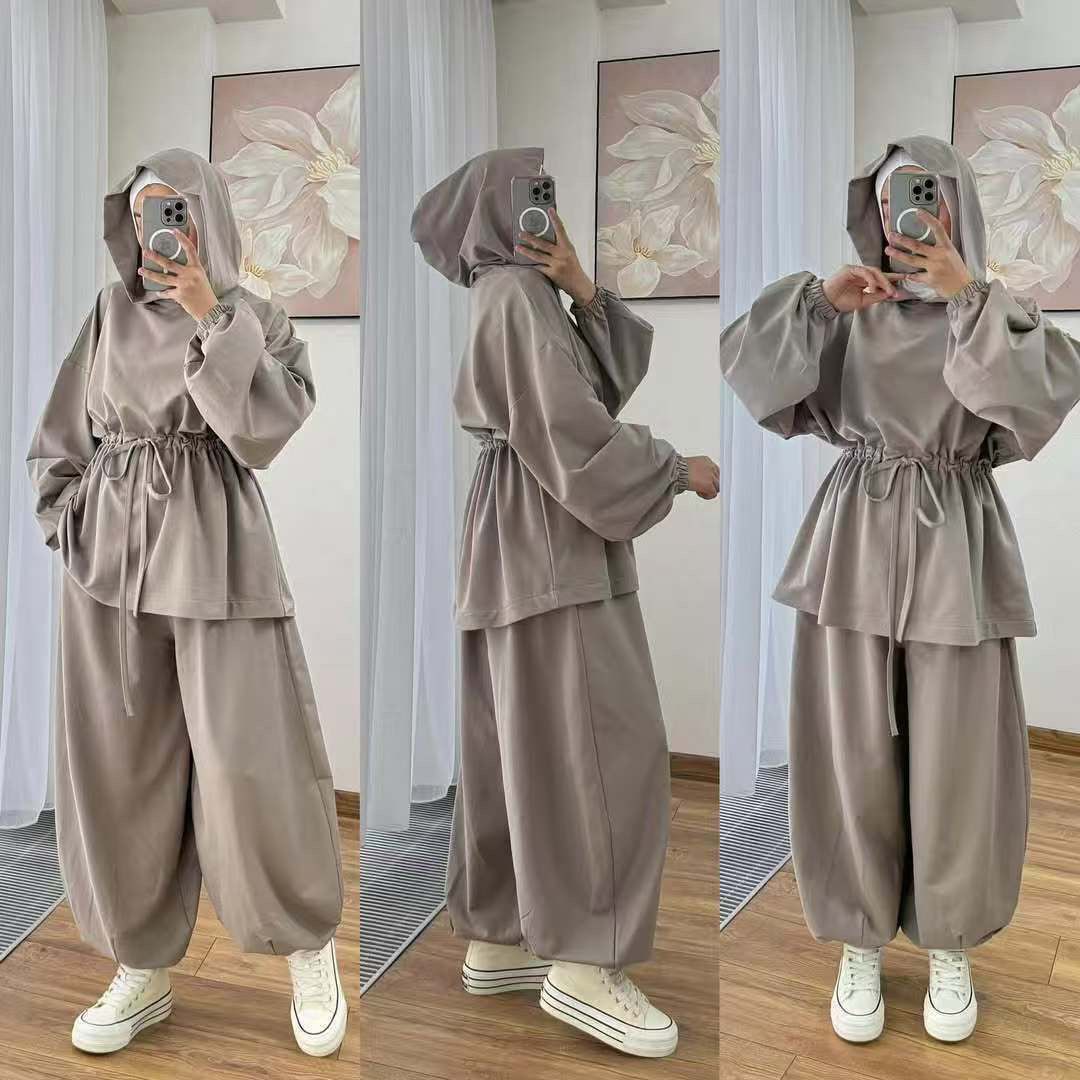 Women Modest Two-Piece Outfit